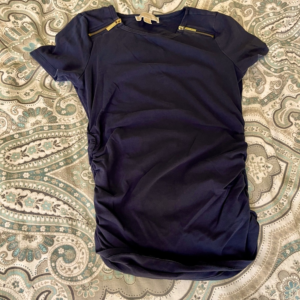 Michael by Michael Kors zipper T-shirt
